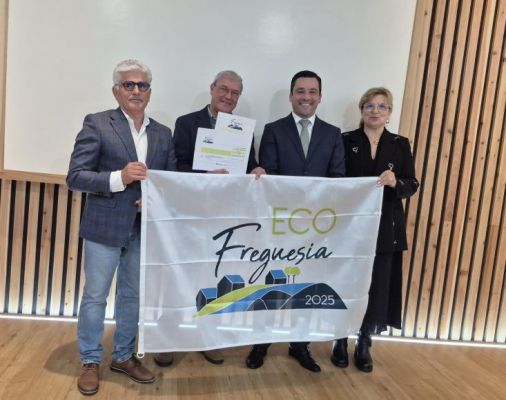 Ribeirinha distinguida com Pr&eacute;mio de Excel&ecirc;ncia Eco-Freguesias 2025