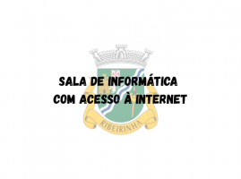 Sala de Inform&aacute;tica com Acesso &agrave; Internet